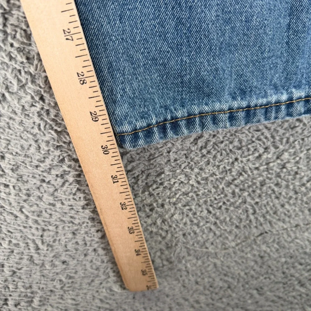 Levi's 505 Jeans Mens 38x30 Blue Cotton Denim Straight Baggy Streetwear Workwear